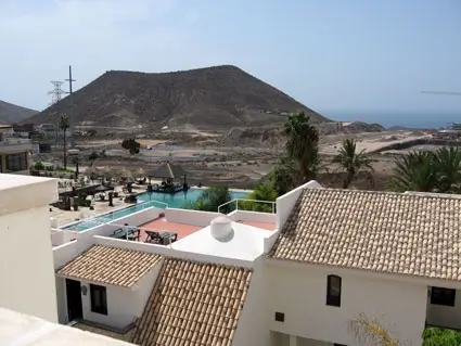 una veduta del residence dalla nostra terrazza privata
