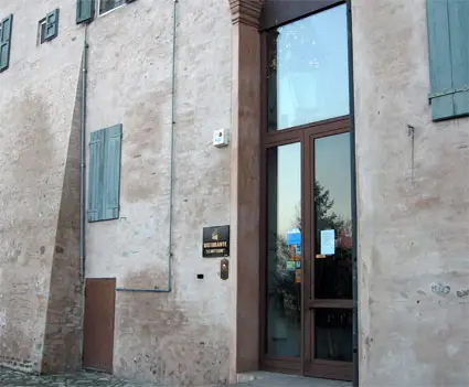 l'ingresso del ristorante
