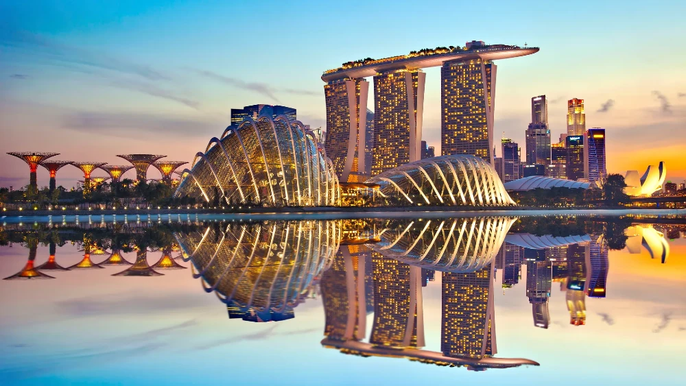 Le tre torri simbolo di Singapore