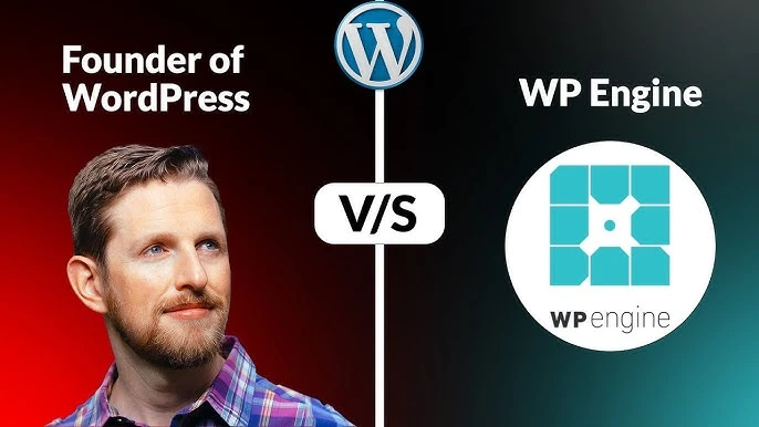 Il papà di WordPress ed il logo di WP Engine
