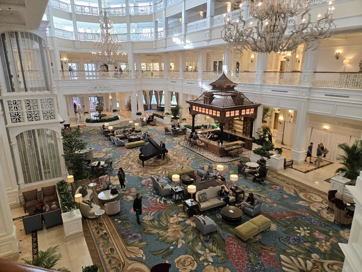 Uno dei tanti alberghi disponibili all'interno di Disney, il Grand Floridian